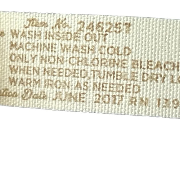 Matilda Jane Blue Stripe Fall Breeze Jacket Mod Button Up Women Size Medium - Picture 12 of 12